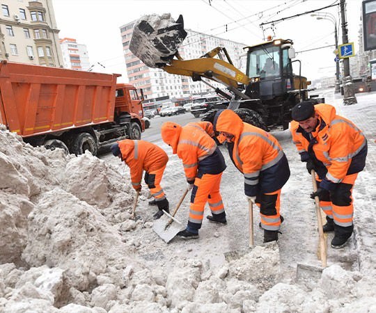 Уборка снега в Одинцово и  Московской области