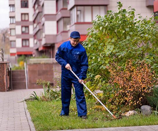 Уборка территории в Одинцово и  Московской области
