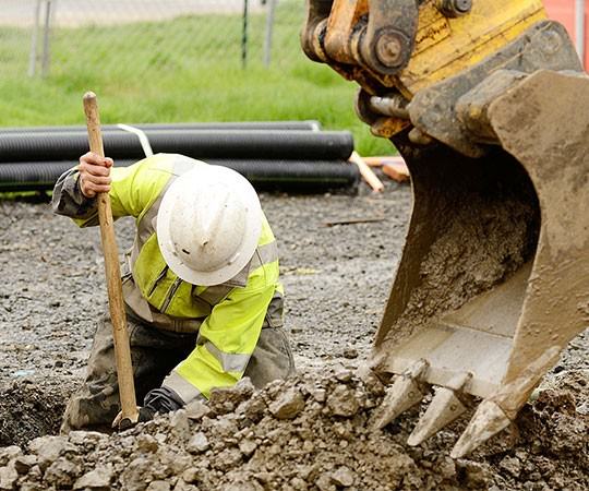Земляные работы в Одинцово и  Московской области