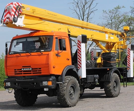 Аренда автовышки в Одинцово и  Московской области