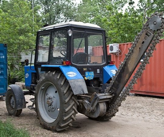 Траншеекопатель в аренду в Одинцово и  Московской области